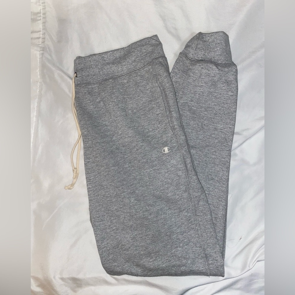 Women’s Gray Champion Joggers, Size Medium